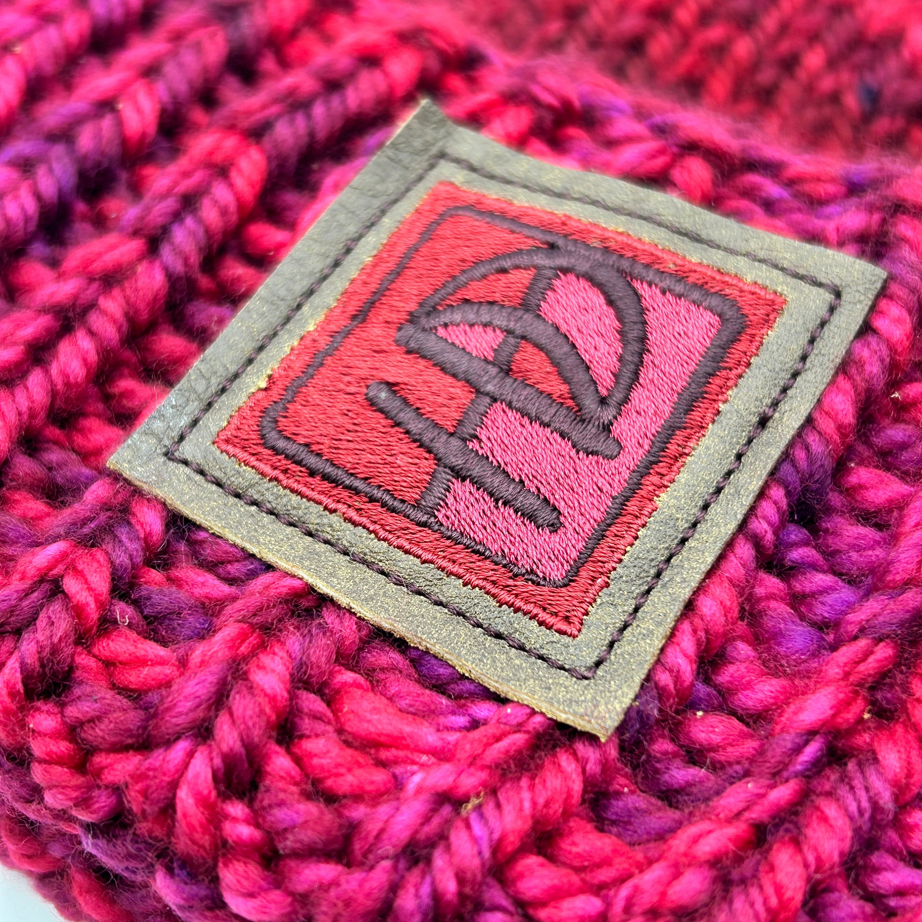 Lifestyle photo for BIG ASS BEANIE - Flama Royal-Hats-WOOLTRIBE