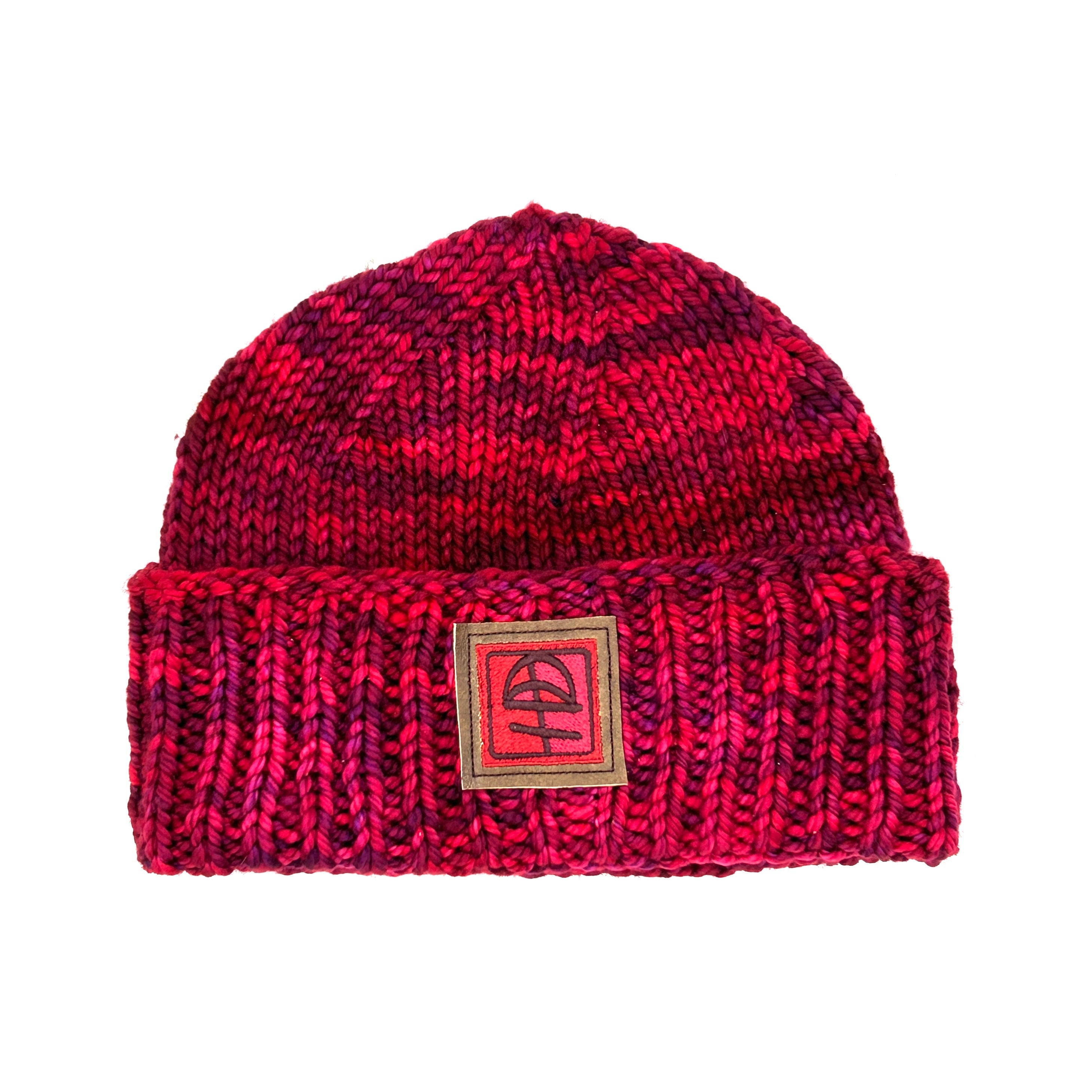 Hats-BIG ASS BEANIE - Flama Royal-WOOLTRIBE