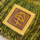 Lifestyle photo for BIG ASS BEANIE - Moss-Hats-WOOLTRIBE