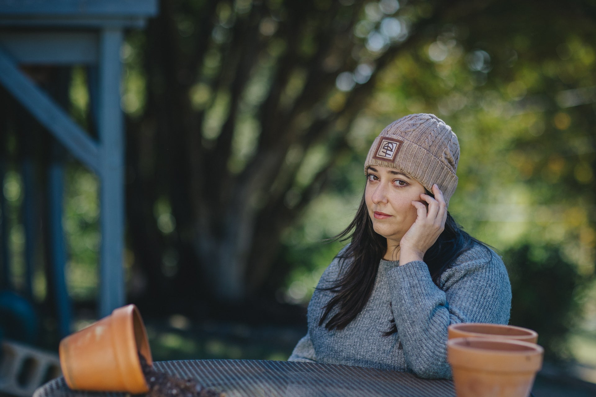 Lifestyle photo for Life's a Beach Beanie-Hats-WOOLTRIBE
