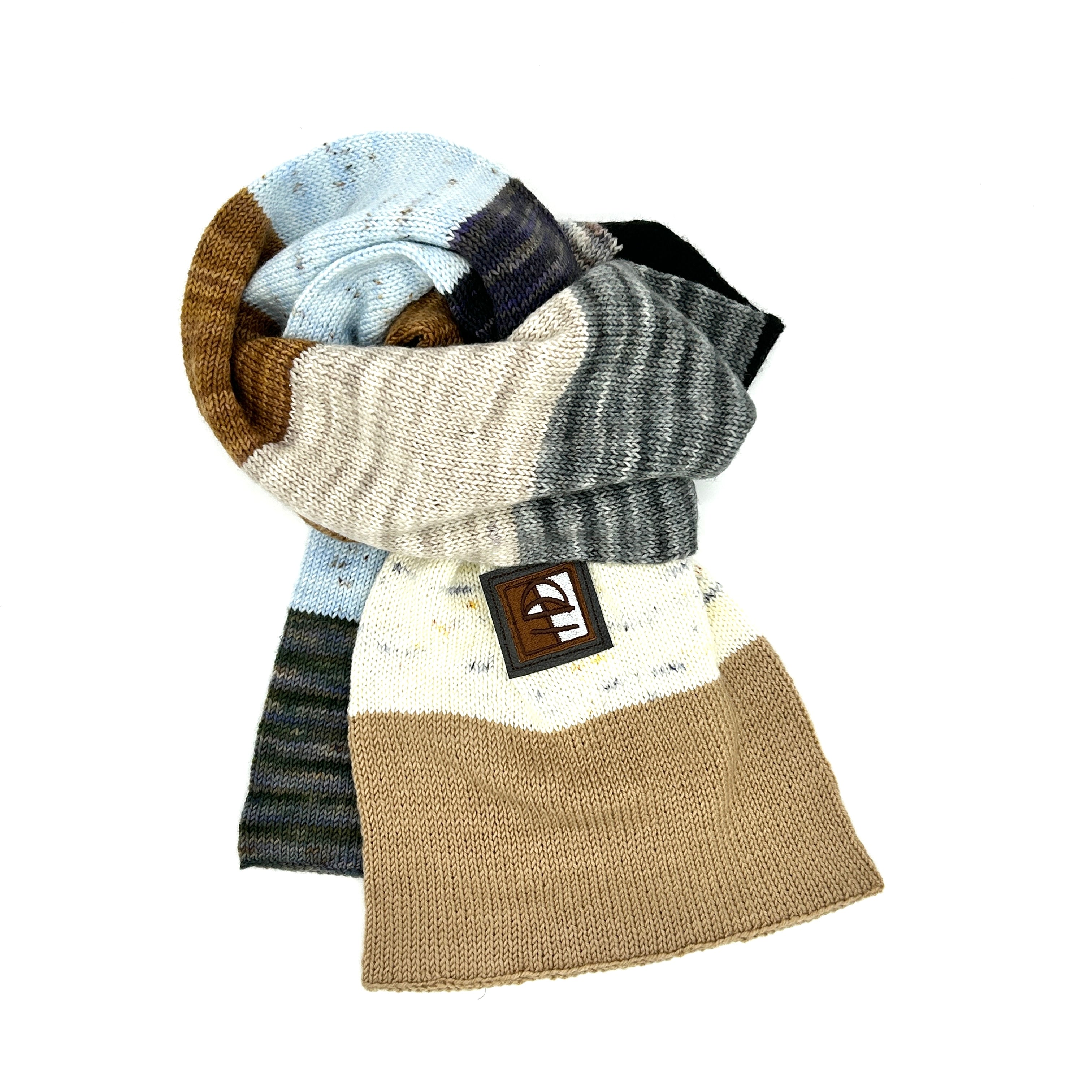 Scarves-Urbanscape Scarf-WOOLTRIBE