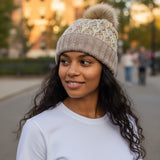 Lifestyle photo for Absalon Hat Knitting Kit-WOOLTRIBE