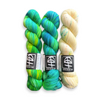 Kits-Mezzaluna Shawl Knitting Kits-WOOLTRIBE