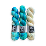 Kits-Mezzaluna Shawl Knitting Kits-WOOLTRIBE