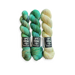 Kits-Mezzaluna Shawl Knitting Kits-WOOLTRIBE