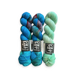 Kits-Mezzaluna Shawl Knitting Kits-WOOLTRIBE