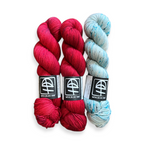 Kits-Mezzaluna Shawl Knitting Kits-WOOLTRIBE
