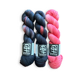 Kits-Mezzaluna Shawl Knitting Kits-WOOLTRIBE