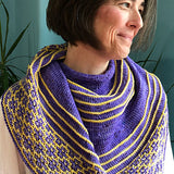 Lifestyle photo for Mezzaluna Shawl Knitting Kits-Kits-WOOLTRIBE