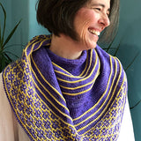 Lifestyle photo for Mezzaluna Shawl Knitting Kits-Kits-WOOLTRIBE