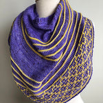 Lifestyle photo for Mezzaluna Shawl Knitting Kits-Kits-WOOLTRIBE