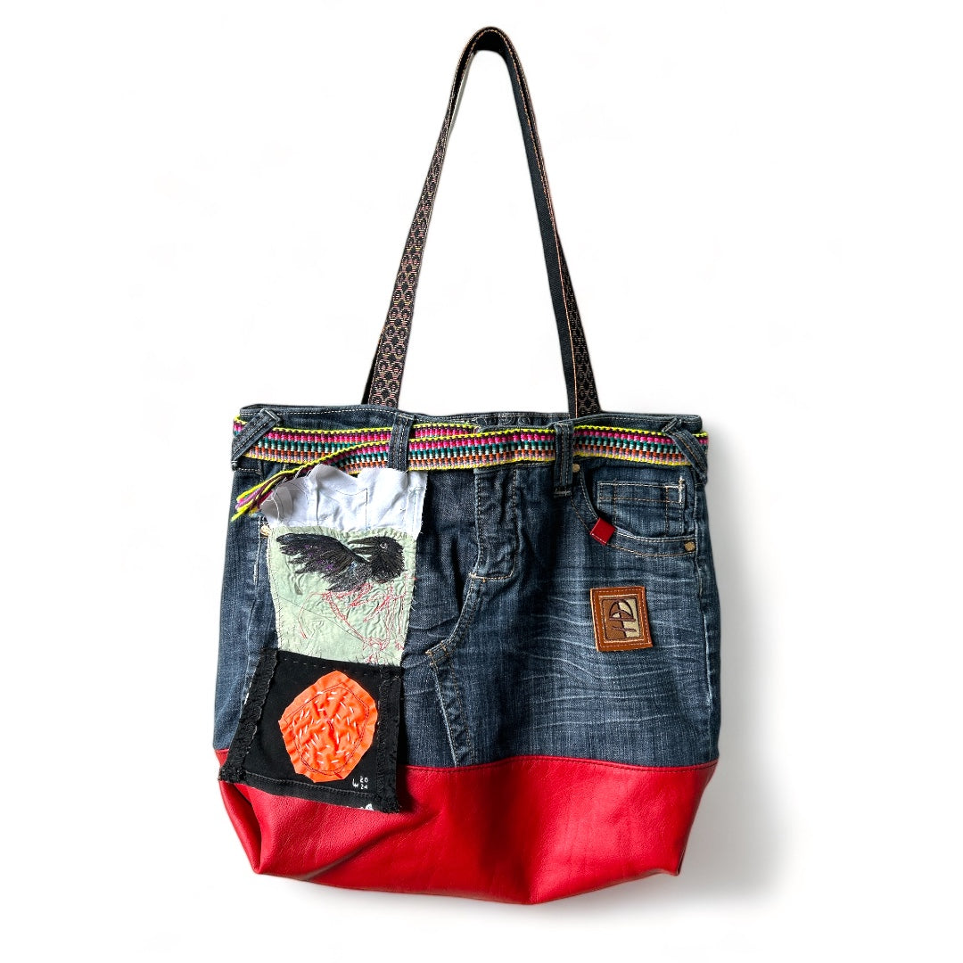 Tote Bag-CML TOTE - "City Melange"-WOOLTRIBE