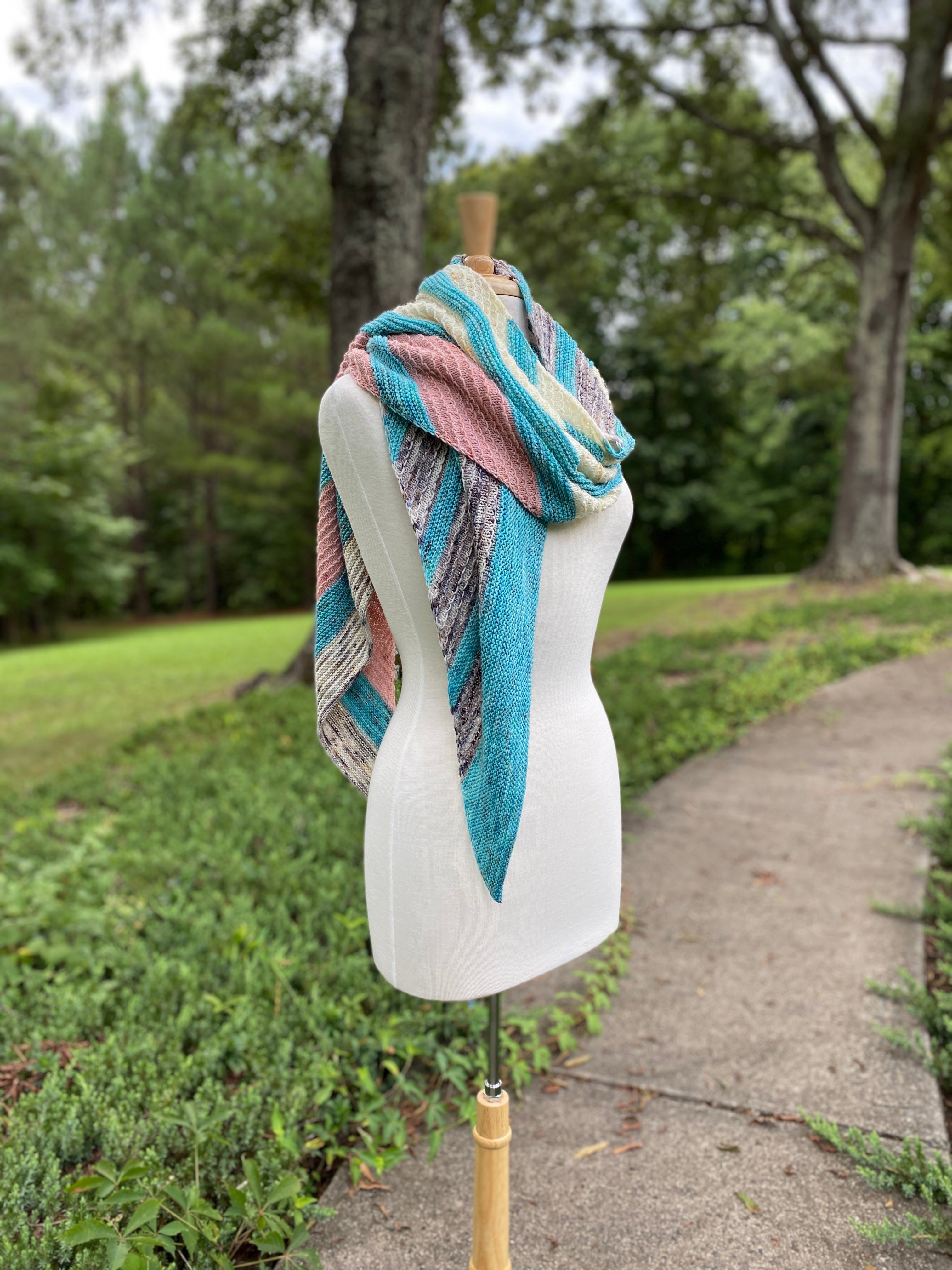 -Simple Stillness Shawl Knitting Kits-WOOLTRIBE