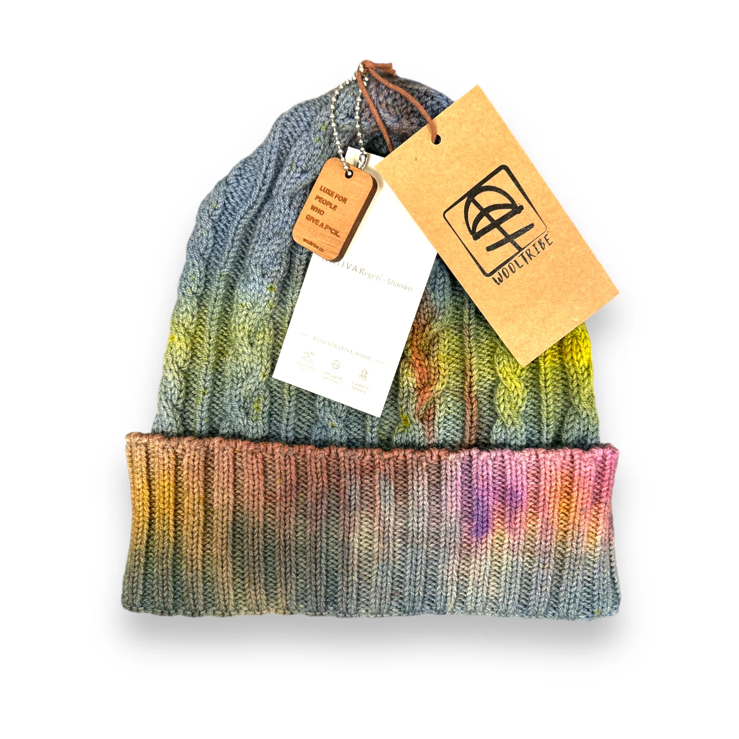 Hats-Pop Rocks Candy Beanie - One of a Kind-WOOLTRIBE
