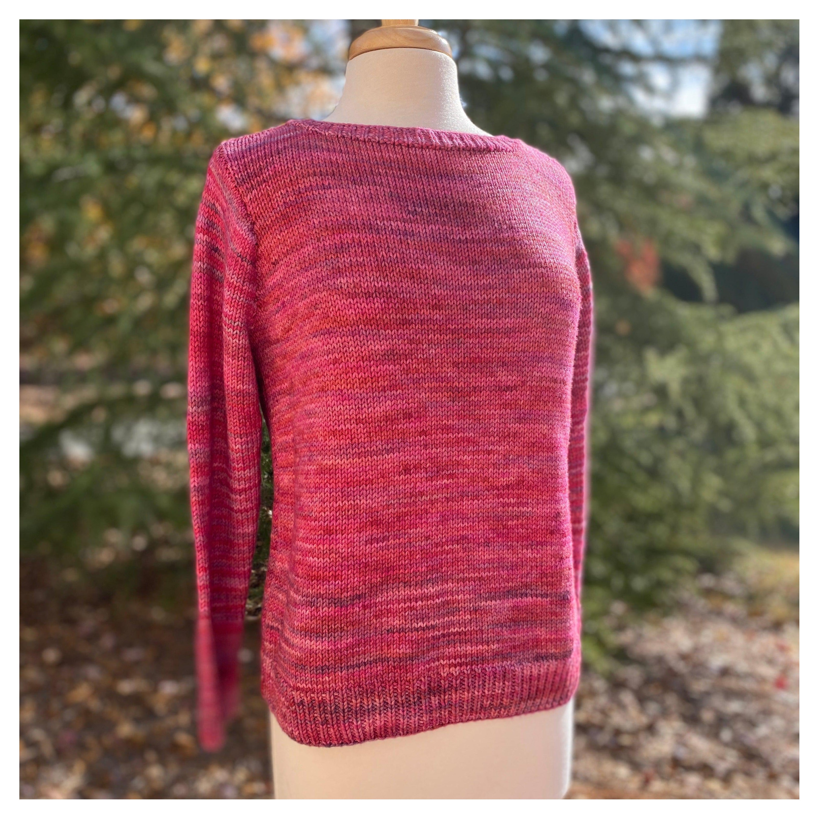 -Basic Elements™ Sweater Knitting Pattern - WORSTED-WOOLTRIBE