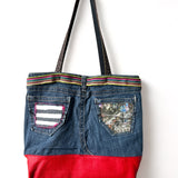 Bags-CML TOTE - "City Melange"-WOOLTRIBE