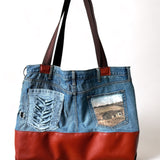 Bags-CML TOTE - "Heart of Home"-WOOLTRIBE