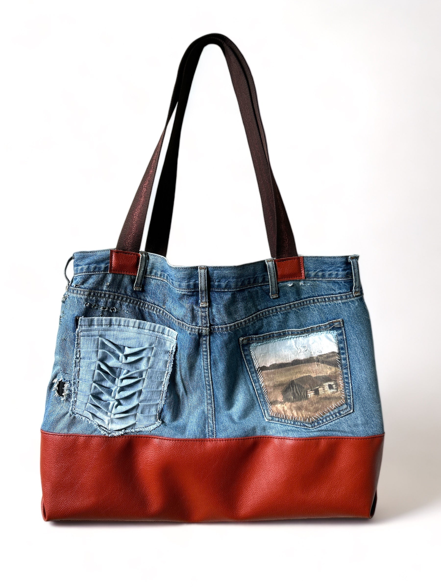 Bags-CML TOTE - "Heart of Home"-WOOLTRIBE