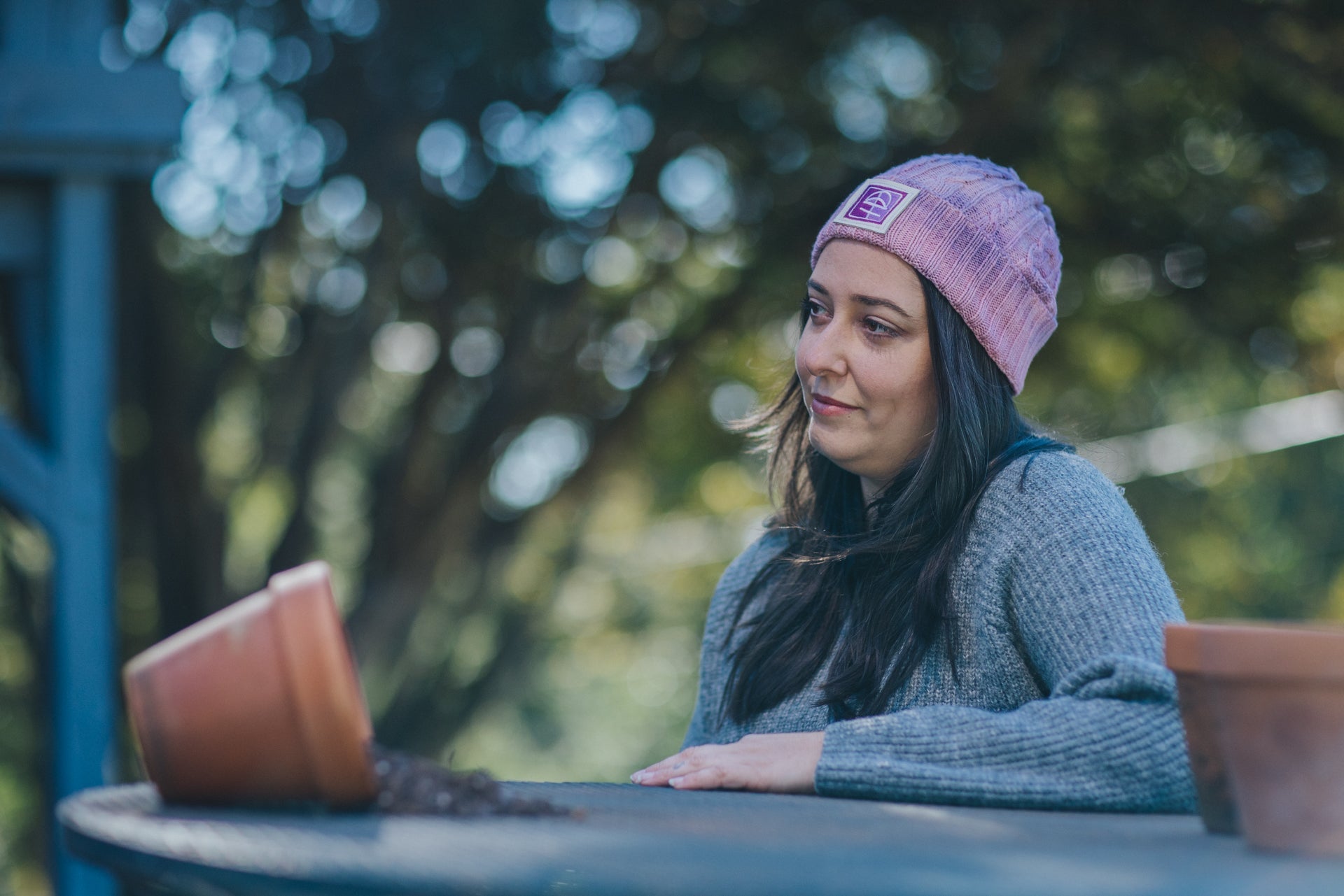 Lifestyle photo for You Sweet Little Tart Beanie-Hats-WOOLTRIBE